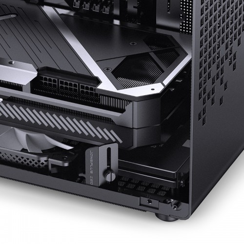 Корпус JONSBO Z20 Mini-Tower без блока питания: стильный черный case для mATX и mITX с USB-A 3.2 и USB-C 3.2