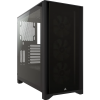 Корпус без блока питания/ Case Corsair iCUE 4000X RGB, Midi-Tower, TG, 3x120mm RGB, 1xUSB-A 3.2, 1xUSB 3.2 Type-C, E-ATX, ATX, mATX, mITX Black Corsair
