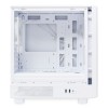 Корпус без блока питания/ Case HSPD M310, Mesh Mini-tower, White, TG, 0.4 SPCC, 3x120mm ARGB (Orbis F1) mATX, mITX 180/280/160mm 1x2.5", 1x3.5", 4xPCI 2xUSB-A 3.0 452x277x418mm HSPD