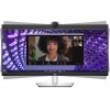 Монитор Dell 34" P3424WEB Black/Silver Curved 3800R, 21:9, IPS, 3440x1440, 5ms, 300cd, 60Hz, 4MP Camera, 1xHDMI, 1xDP, 3xUSB, 1xUSB-C, SPK, LAN, HAS