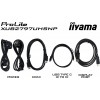 Монитор Iiyama 27" ProLite XUB2797UHSNP-B1 черный IPS LED 4ms 16:9 HDMI M/M матовая HAS Piv 1300:1 350cd 178гр/178гр 3840x2160 60Hz DP 4K USB 6.3кг