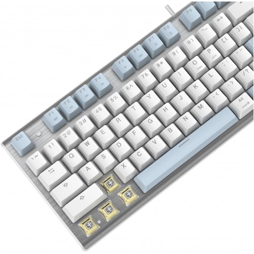 Клавиатура A4Tech FS100 Механическая для Геймеров с LED Подсветкой и USB Подключением, Длина Кабеля 1.8м