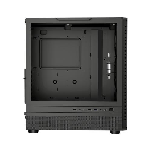 Корпус PCCooler ME200 MESH BK: Midi-Tower с ARGB, поддержка E-ATX, ATX, mATX, mITX