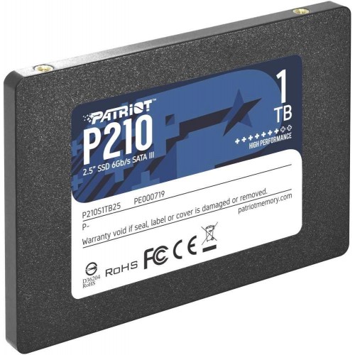 Купить твердотельный накопитель Patriot SATA-III 1TB P210S1TB25 2.5 – высокая скорость и надежность для вашего ПК