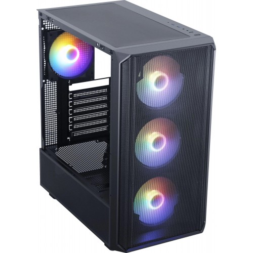 Корпус Accord 3602 черный ATX 8x120mm 6x140mm 3x200mm 2xUSB3.0 audio bott PSU  Accord