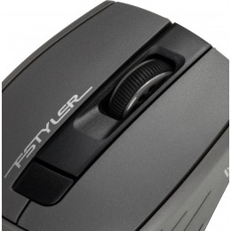 Мышь A4Tech Fstyler FG30S серый оптическая 2000dpi silent беспров. USB 6but (FG30S GREY)