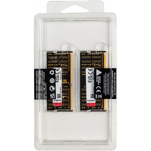 Память оперативная/ Kingston 64GB 3200MT/s DDR4 CL20 SODIMM (Kit of 2) FURY Impact Kingston
