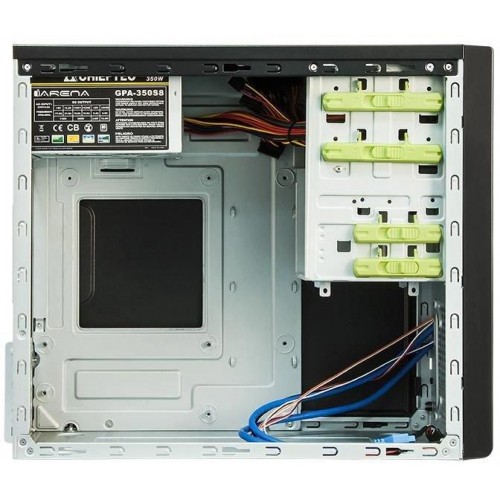 Корпус Chieftec XT-01B-OP черный для mATX с 6 вентиляторами, USB 2.0/3.0 и аудио выходом