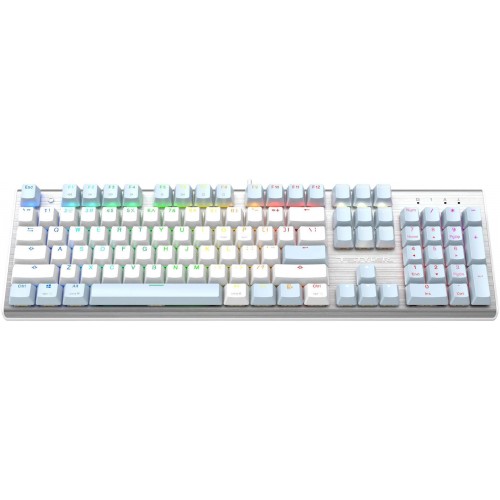 Клавиатура A4Tech FS100 Механическая для Геймеров с LED Подсветкой и USB Подключением, Длина Кабеля 1.8м
