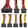 Блок питания Exegate TPS450 450W (TFX, 8cm fan, 24pin, (4+4)pin, PCI-E, 3xSATA, 2xIDE, black)