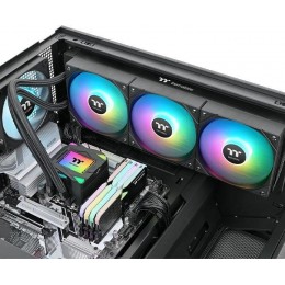 Система водяного охлаждения Thermaltake LA360 ARGB Soc-AM5/AM4/1200/1700/1851 черный 4-pin 38.35dB Al+Cu Ret (CL-W459-PL12SW-A)