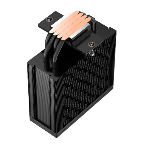 Кулер для процессора/ CPU Cooler PCCooler RZ400 V2 BK (230W, 4-pin PWM, 155mm, Al/Cu, 4x6mm, 1x120mm, 86.73CFM, 32dBA, 2200RPM, S: 1851/1700/1200/115X, AM5/AM4, black) PcCooler