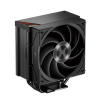 Кулер для процессора/ CPU Cooler PCCooler RZ400 V2 BK (230W, 4-pin PWM, 155mm, Al/Cu, 4x6mm, 1x120mm, 86.73CFM, 32dBA, 2200RPM, S: 1851/1700/1200/115X, AM5/AM4, black) PcCooler