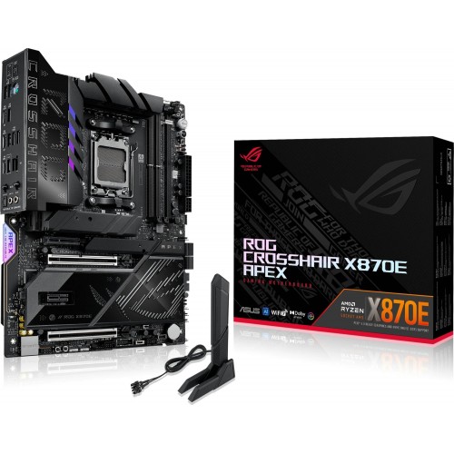 Купить материнскую плату Asus ROG CROSSHAIR X870E APEX для Socket AM5 с поддержкой DDR5 и 5Gigabit RAID
