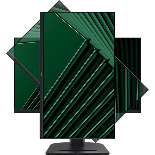 Монитор/ MSI PRO MP275PG 27" 1920x1080, IPS, 100Hz, 4ms, 100M:1, 300cd, VGA, HDMI 1.4, DP 1.2, Speaker, H. adj, Pivot, 1y, Black MSI