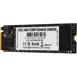 Твердотельный накопитель AMD PCIe 3.0 x4 2TB R3MP32048G8 Radeon M.2 2280