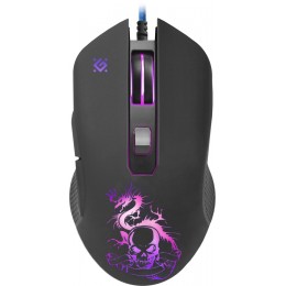 Defender Проводная игровая мышь Sky Dragon GM-090L оптика,6кнопок,800-3200dpi