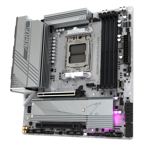 Материнская плата GIGABYTE AMD B650 sAM5: 4xDDR5, HDMI 2.1, Wi-Fi, 2.5GbE LAN и расширенные возможности ATX