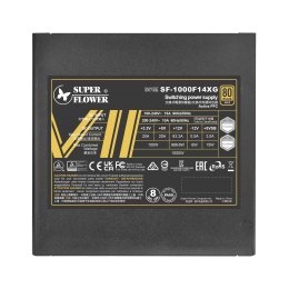 Блок питания 1000 Ватт/ Power Supply Super Flower Leadex VII, 1000W, ATX 3.0, 140mm, 12xSATA, 4xPCI-E(6+2), 1x12VHPWR, APFC, 80+ GOLD, Full Modular