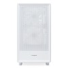 Корпус без блока питания/ Case HSPD M310, Mesh Mini-tower, White, TG, 0.4 SPCC, 3x120mm ARGB (Orbis F1) mATX, mITX 180/280/160mm 1x2.5", 1x3.5", 4xPCI 2xUSB-A 3.0 452x277x418mm HSPD