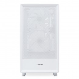 Корпус без блока питания/ Case HSPD M310, Mesh Mini-tower, White, TG, 0.4 SPCC, 3x120mm ARGB (Orbis F1) mATX, mITX 180/280/160mm 1x2.5", 1x3.5", 4xPCI 2xUSB-A 3.0 452x277x418mm