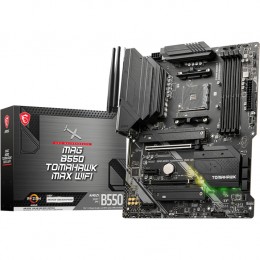 Материнская плата/ MB MSI AMD B550 sAM4, 4xDDR4(128GB), HDMI 2.1/DP, 1xPCIe 4.0x16, 1xPCIe 3.0x16, 2xPCIe 3.0, 1xLAN (2.5GbE), Wi-Fi, BT, 6xSATA 6Gb/s, 2xM.2, 1xUSB-C, 3xUSB 3.2, 2xUSB 2.0, 1xPS/2, ATX