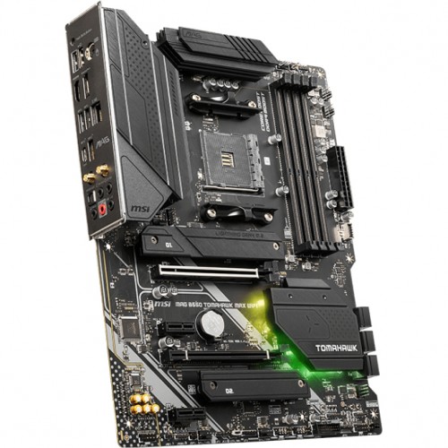 Купить материнскую плату MSI B550 для AMD sAM4 с поддержкой 128GB DDR4, HDMI 2.1, Wi-Fi и высокой производительностью в формате ATX