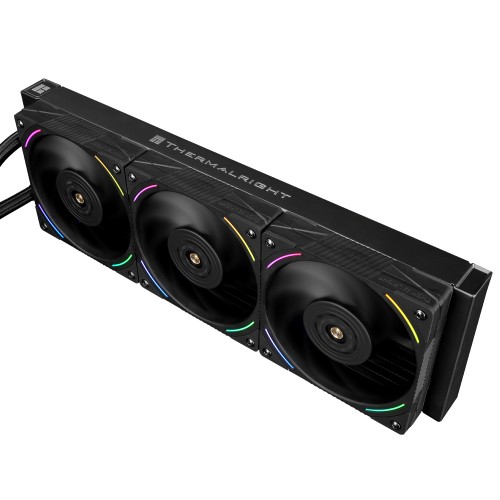 Система жидкостного охлаждения/ Water Cooling System Thermalright Frozen Vision 360 V2 (360mm, LED, Black, ARGB/ Fans: 3x120mm, 69CFM, 27dBA, 2150RPM/ Pump height 60mm, 23dBA, 3000RPM, Rad thickness 27mm/ S: 1700, 1200, 1851, 115X, 2011, 2066, AM5, AM4) T