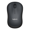 Мышь Logitech Silent M220 темно-серый/черный оптическая 1000dpi silent беспров. USB 2but (910-004895)