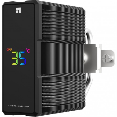 Кулер для процессора/ CPU Cooler Thermalright Assassin X 120 R Digital ARGB Black (4-pin PWM, 151mm, Al/Cu, 4x6mm, ARGB, 1x120mm, 70.84CFM, 29.8dBA, 2000RPM, S: 1851/1700/1200/115X, AM5/AM4, black) Thermalright