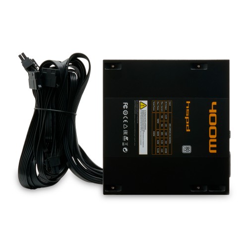 Блок питания HSPD 400W 80+ White ATX с активным охлаждением и защитами OVP, OPP, SCP - идеальный выбор для вашего ПК