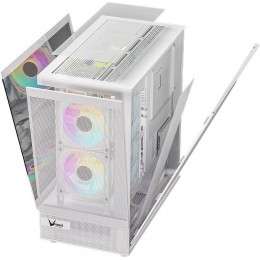 Корпус Formula Crystal Z8 белый ATX 9x120mm 6x140mm 1xUSB3.0 audio bott PSU [CRYSTAL Z8 W]