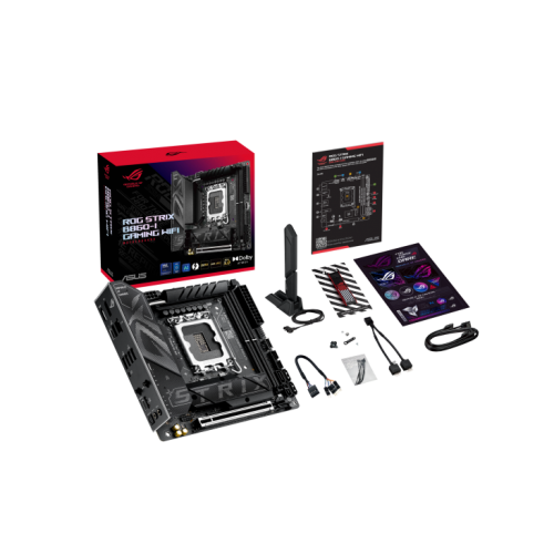 Материнская плата ROG STRIX B860-I GAMING WIFI: Высокая производительность для геймеров