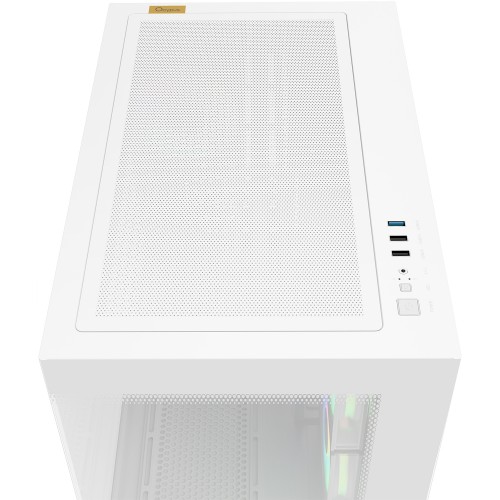 Корпус ПК Ocypus Gamma C54 WH ARGB - Midi-Tower с 3x120mm ARGB, USB 3.0 и 2.0, поддержка mATX и mITX