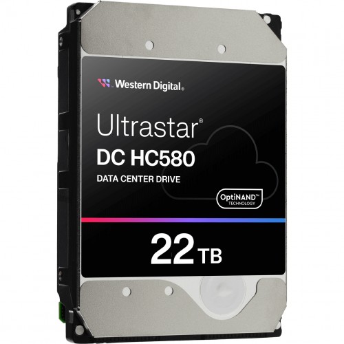 Жесткий диск/ HDD WD SAS Server 22Tb Ultrastar DC HC580 7200 12Gb/s 512MB 1 year warranty (replacement WUH722222AL5204, WUH722020BL5204, ST22000NM000E, MG10SCA20TE, ST20000NM002D, ST20000NM007H)
