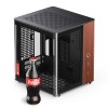Корпус без блока питания/ Case JONSBO TK-0, Mini-Tower, no fans, 1xUSB-A 3.2 + 1xUSB-C 3.2, SFX PSU Support, mITX Black JONSBO