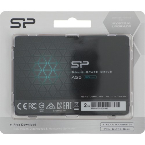 Купить твердотельный накопитель Silicon Power SATA-III 2TB Ace A55 2.5 - SP002TBSS3A55S25