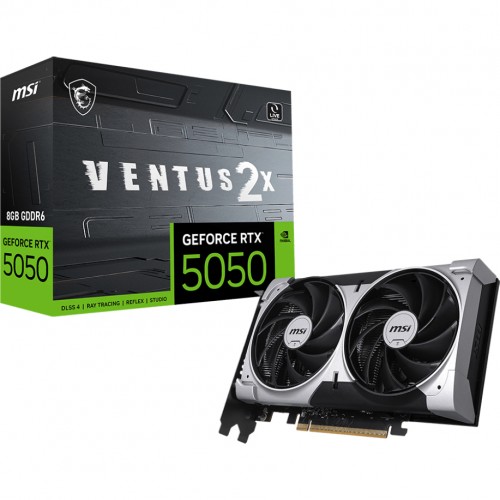 Купить видеокарту GeForce RTX 5050 8G VENTUS 2X – мощное решение для геймеров и профессионалов
