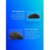 Купить беспроводную мышь Xiaomi Wireless Mouse 3 черного цвета с оптическим сенсором 1200dpi и тихой работой для ноутбука - BHR8913GL