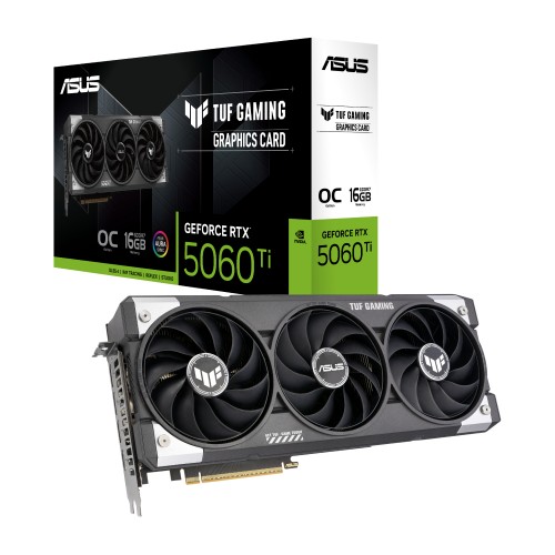 Видеокарта TUF-RTX5060TI-O16G-GAMING: Высокопроизводительная графика для геймеров и профессионалов