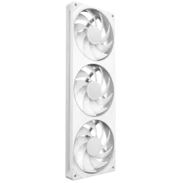 Кулер для корпуса ПК/ Case Cooler NZXT F360 RGB Core (120x120x25mm, 4-pin PWM, RGB, 75.12CFM, 30dBA, 2400RPM, White, Single-Frame RGB Fan Unit)