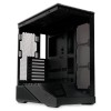 Корпус без блока питания/ Case HSPD F711, Panoramic Full Tower, Black, TG, 0.7 SPCC, no fans ATX, mATX, mITX 190/420/280mm 2x2.5", 2x3.5", 7xPCI 1xUSB-A 3.0, 1xUSB-C 445x235x475mm HSPD