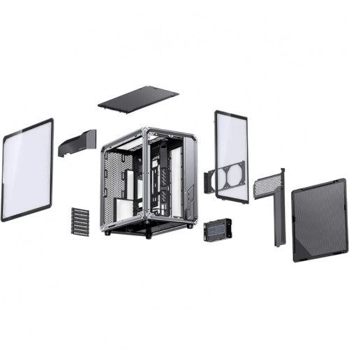 Купить корпус JONSBO X400 Pro без блока питания - Midi-Tower, серый, поддержка ATX/mATX/mITX, USB 3.0 и USB-C 3.2