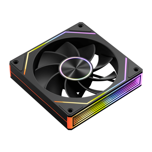 Вентилятор для корпуса PC Cooler FG120R Reverse ARGB 120мм черный - 4-pin, 28.4дБ, идеальный выбор для охлаждения