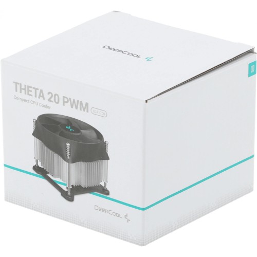 Кулер Deepcool Theta 20 PWM Soc-1700/1851 черный 4-pin 31.1dB Al 95W 355gr Ret (DP-ICAS-T20P-17) [DP-ICAS-T20P-17]