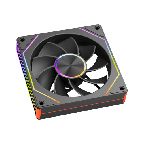 Вентилятор для корпуса PC Cooler FG120R Reverse ARGB 120мм черный - 4-pin, 28.4дБ, идеальный выбор для охлаждения