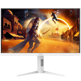 AOC Q27G4/WS 27" 2560x1440, IPS, 200Hz, 80M:1, 450cd, 0.3 ms, HDMI 2.0, DisplayPort 1.4, Height adj 130, pivot, VESA 100, 3Y, White/Silver