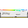 Оперативная память Kingston 32GB DDR5 5600MT/s CL36 DIMM FURY Beast White RGB EXPO – мощное решение для геймеров