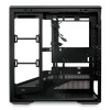 Корпус без блока питания/ Case HSPD F711, Panoramic Full Tower, Black, TG, 0.7 SPCC, no fans ATX, mATX, mITX 190/420/280mm 2x2.5", 2x3.5", 7xPCI 1xUSB-A 3.0, 1xUSB-C 445x235x475mm HSPD