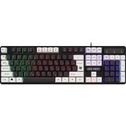 Клавиатура DEFENDER DARK KNIGHT GK-077 RU BL/WH 45077
